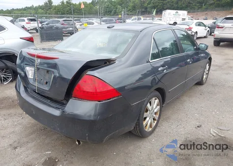 2007 Honda Accord 3.0 Ex из США, поврежденный, VIN 1HGCM66557A093496